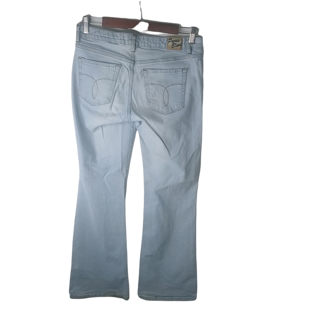 Paris Blues Soulmate 11 30 Light Wash Flare Jeans
